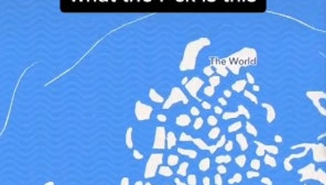 <p>People shared their confusion after finding a group of islands of the coast of Dubai that replicate the world</p>