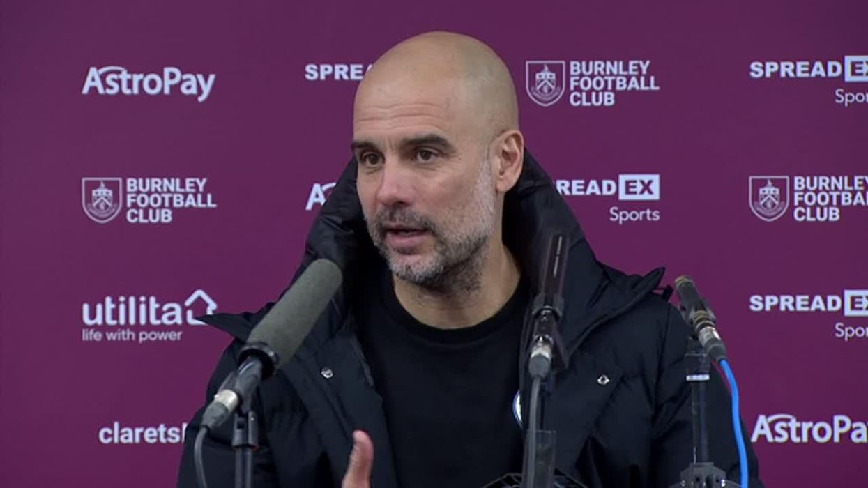 Paul Chuckle and Tim Vine deliver Wembley football trophy on takeaway bikes