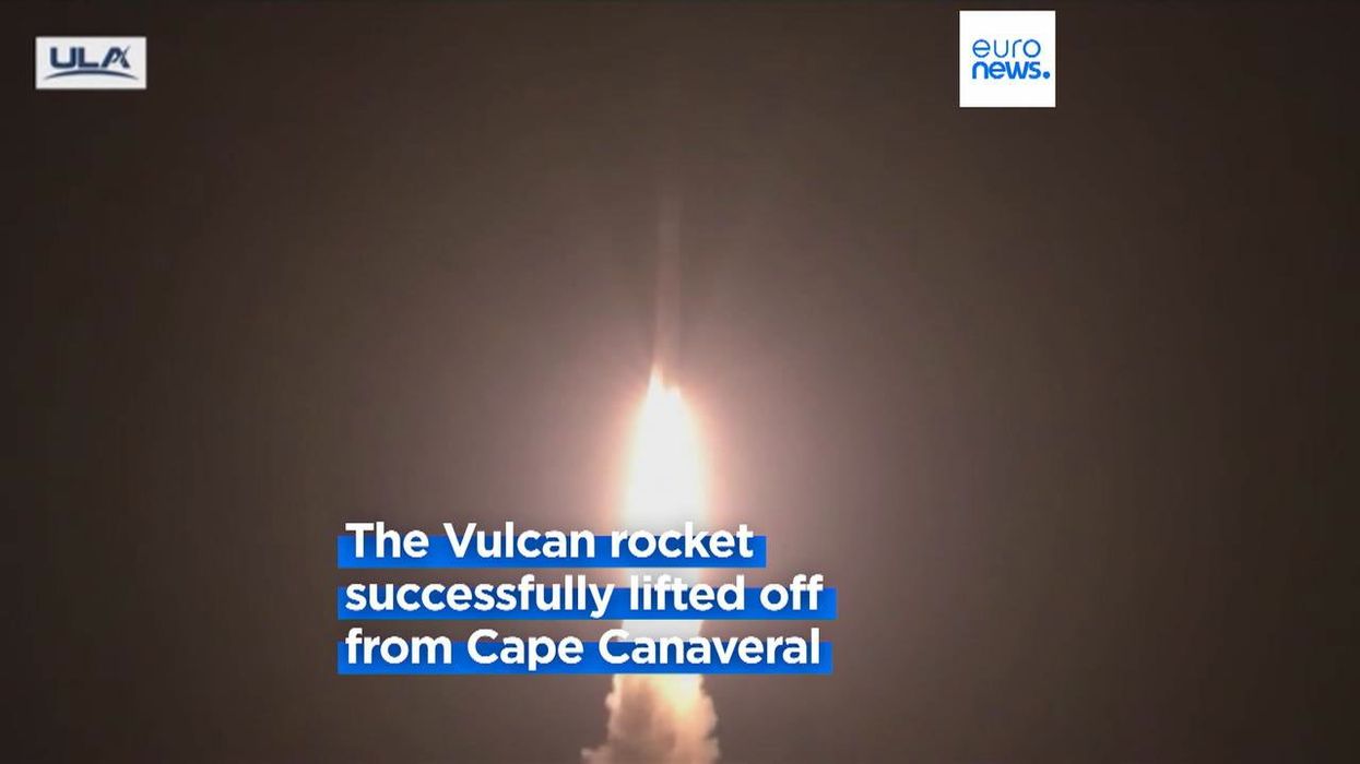 Rocket sends remains of stars into space, including JFK and George Washington