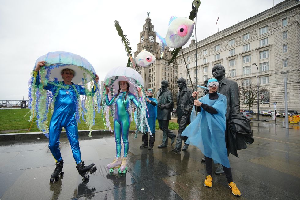Beatles provide inspiration for Eurovision contestants in Liverpool