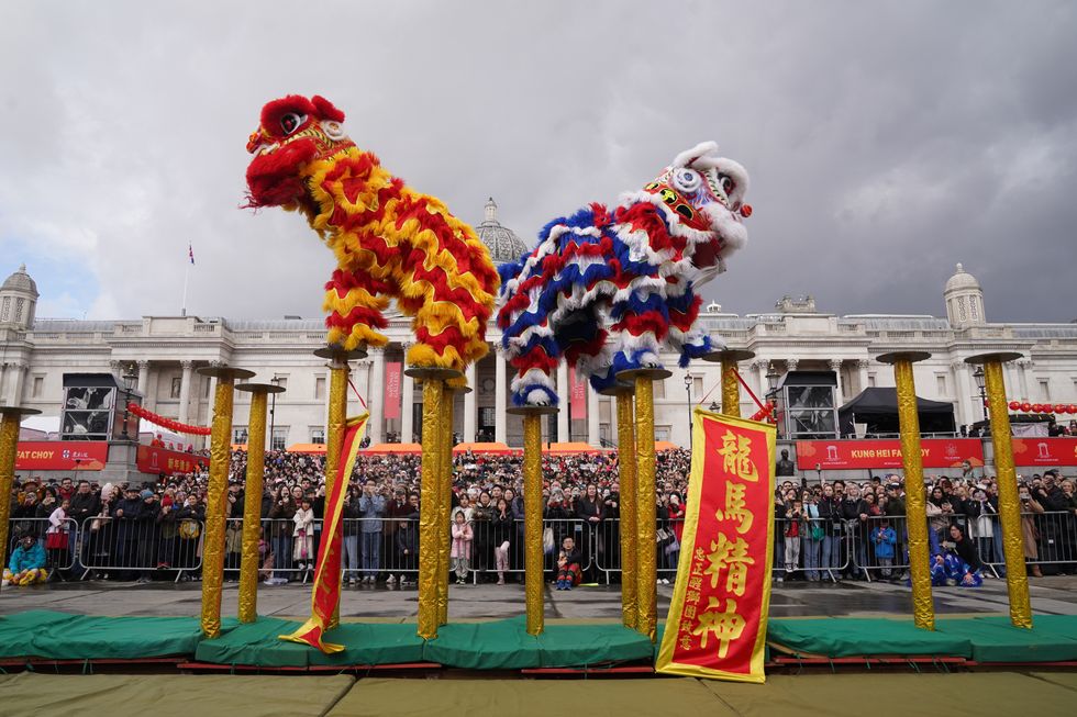 Tens of thousands turn out to celebrate Chinese New Year