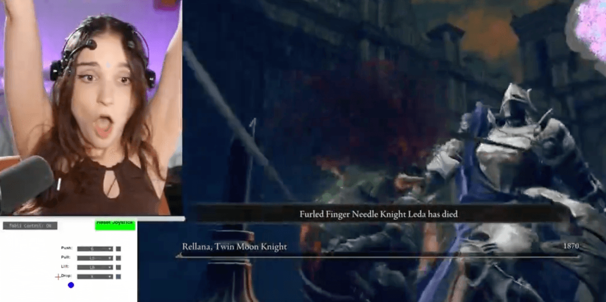 Streamer beating Elden Ring Shadow of the Erdtree bosses with her mind | indy100 Streamer beating Elden Ring Shadow of the Erdtree bosses with her mind | indy100