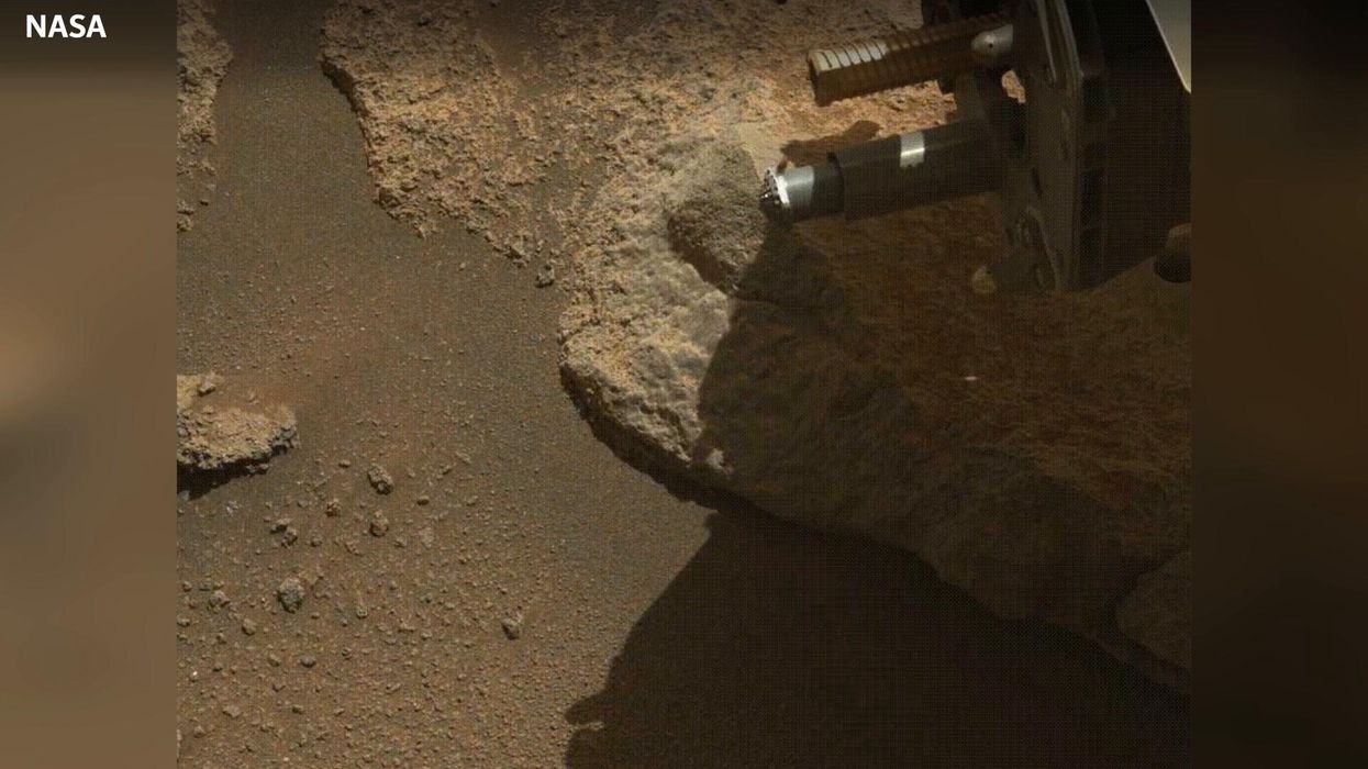 NASA rover discovers rubbish on the surface of Mars