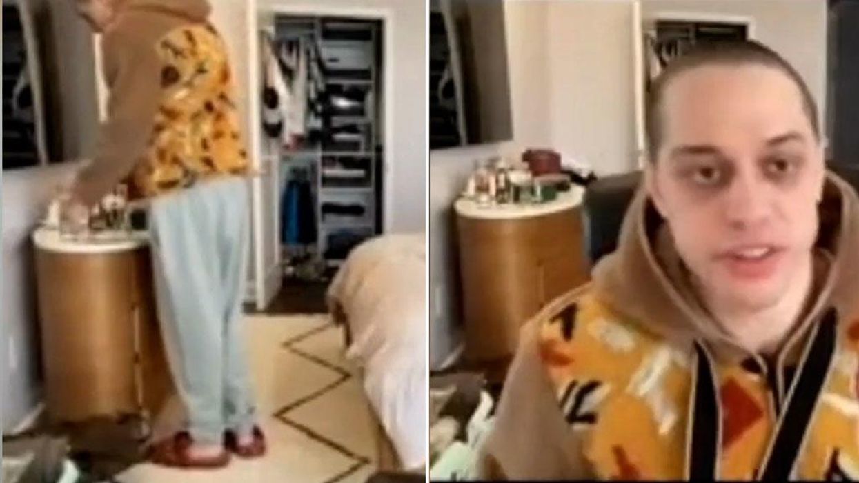 Pete Davidson accused of ‘staging’ Kim Kardashian romance in 'suspicious' video