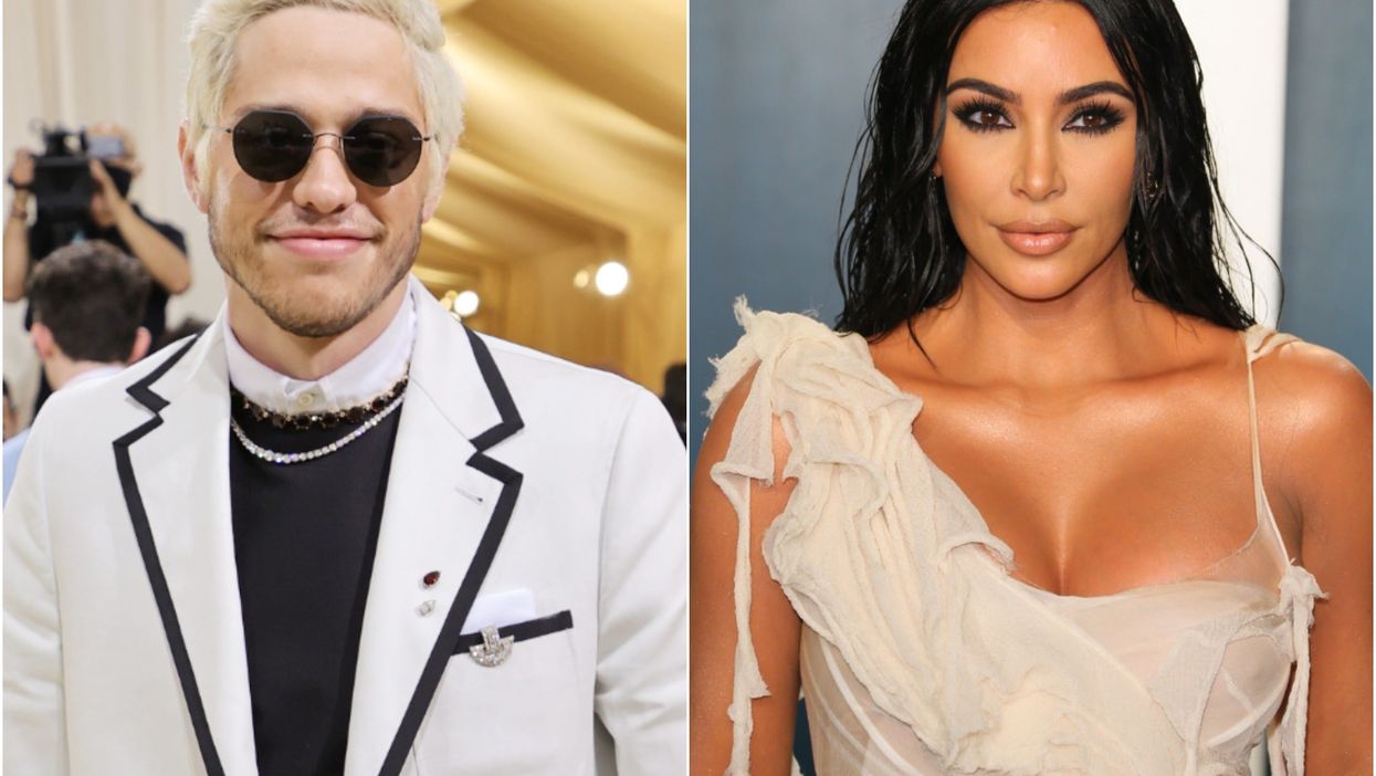 <p>Pete Davidson and Kim Kardashian have been spending time together </p>