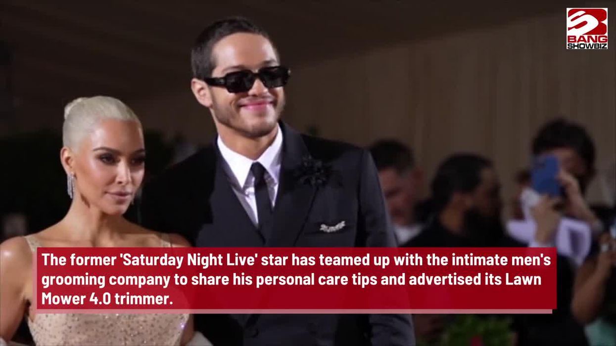 'Shave your d***': Pete Davidson stars in new ad for grooming brand