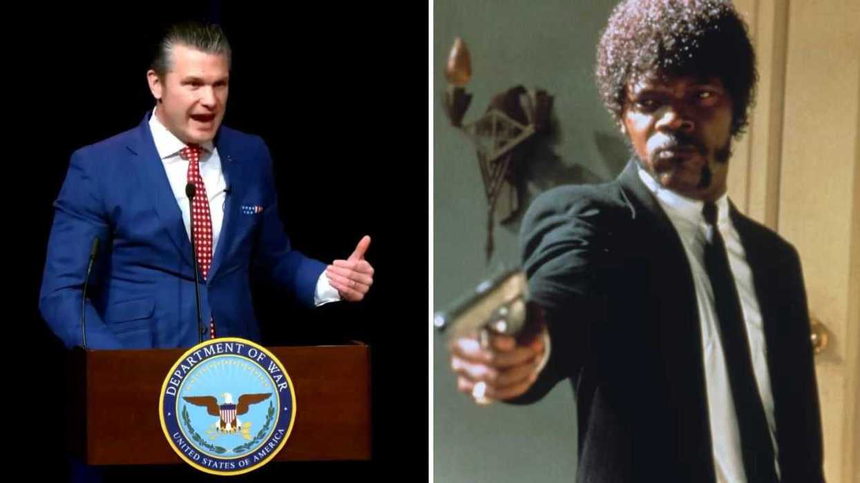 Best memes as Pete Hegseth quotes fake bible verse from Pulp Fiction