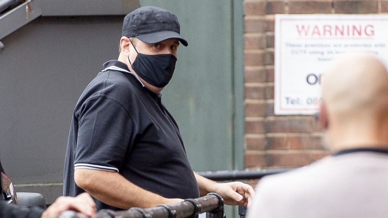 Peter Kay arrives at the O2 Apollo in Manchester (Peter Powell/PA)