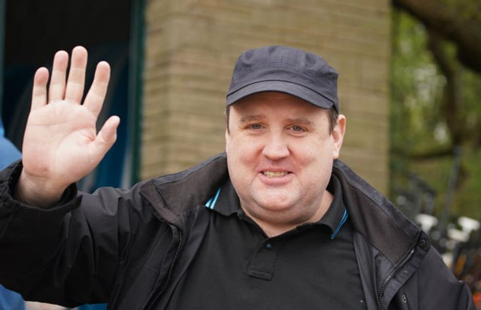 Peter Kay Wheelyboat launch