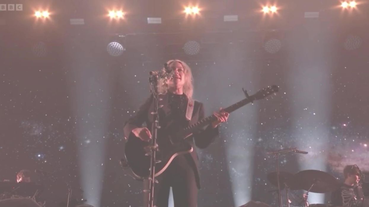 Phoebe Bridgers leads 'f**k the Supreme Court' chant during Glastonbury set
