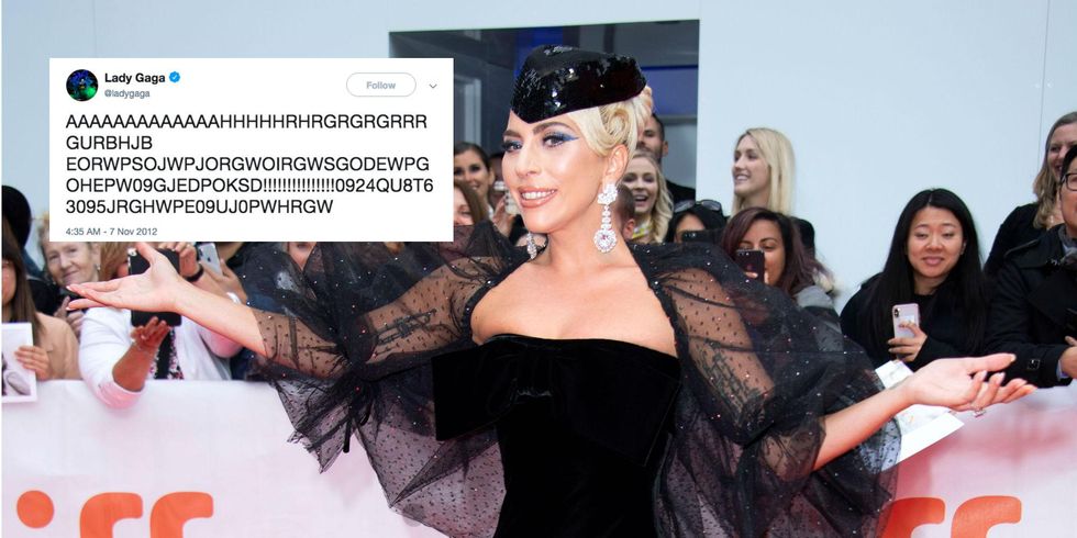 Photo: Getty Images / AFP / Valerie Macon, Screenshot: Twitter / @ladygaga