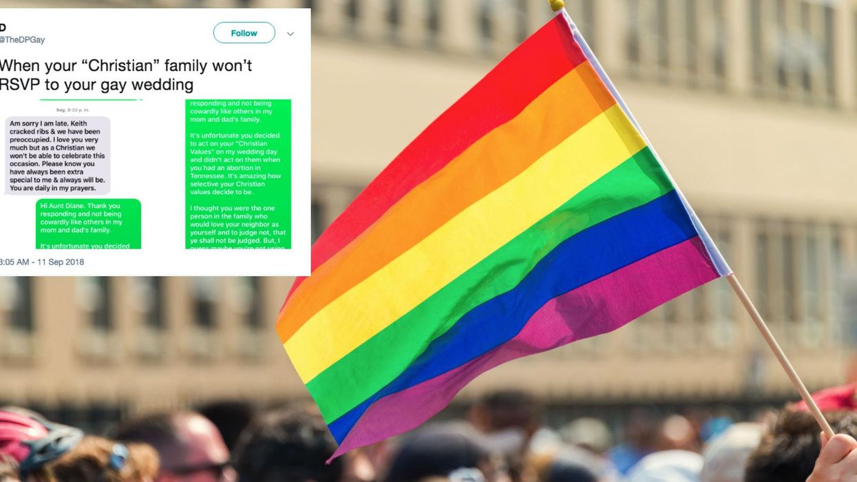 Photo: iStock / Mark Bruxelle, Screenshot: Twitter / @TheDPGay