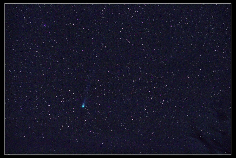 El cometa pasa una vez cada 71 años y ahora se puede ver en el cielo nocturno