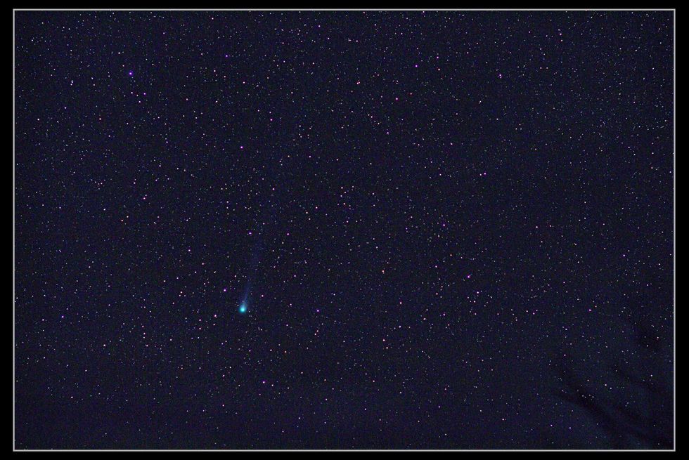 Photo of the 12/Pons-Brooks comet taken in Kendal, Cumbria