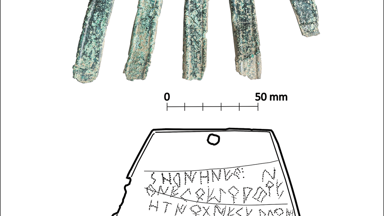 Photograph of the Irulegi hand