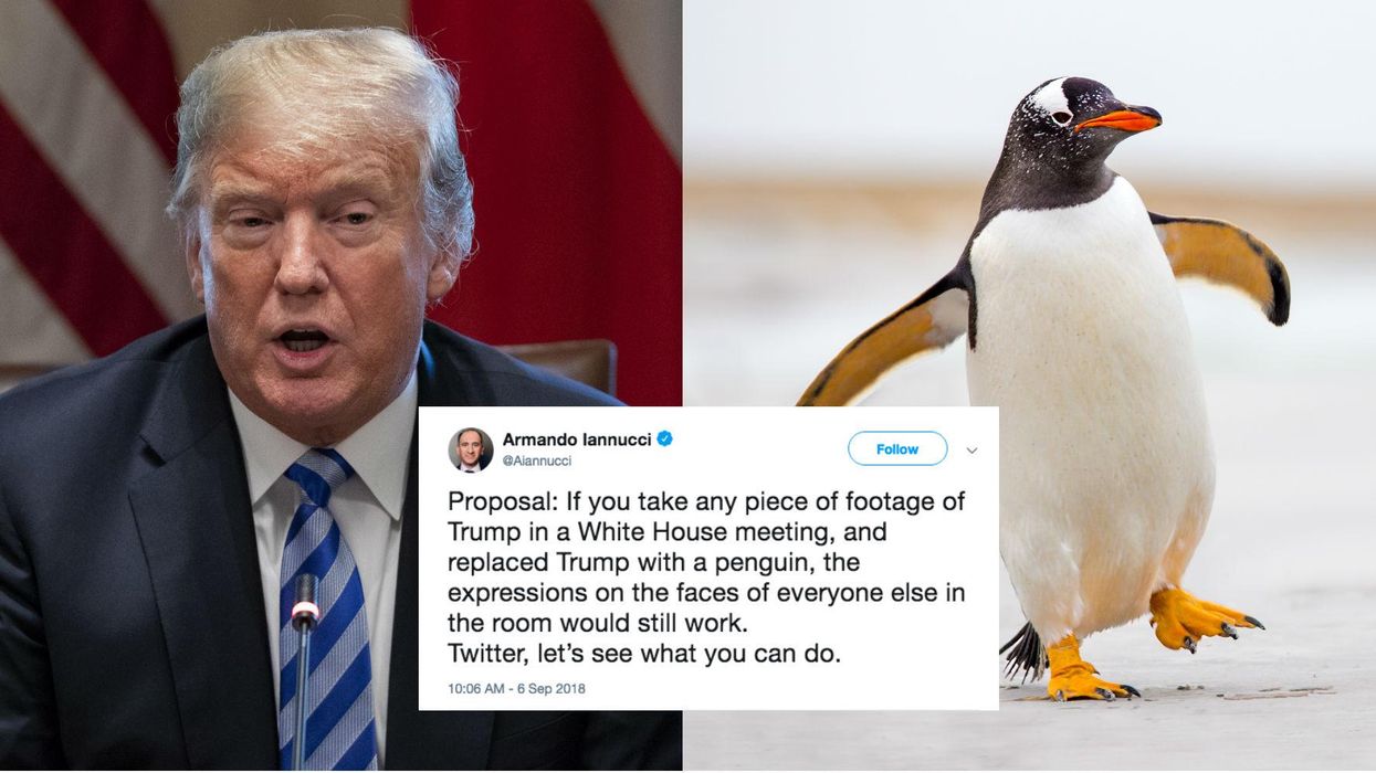 Photos: Getty Images / Alex Edelman, iStock / fieldwork. Screenshot: Twitter / @AIannucci