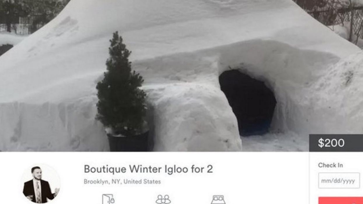 (Picture: AirBnB/Screengrab