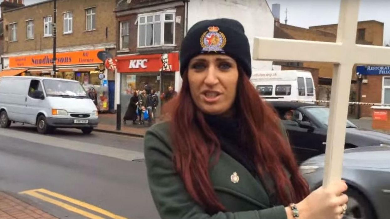 Picture: Britain First/YouTube/screegrab