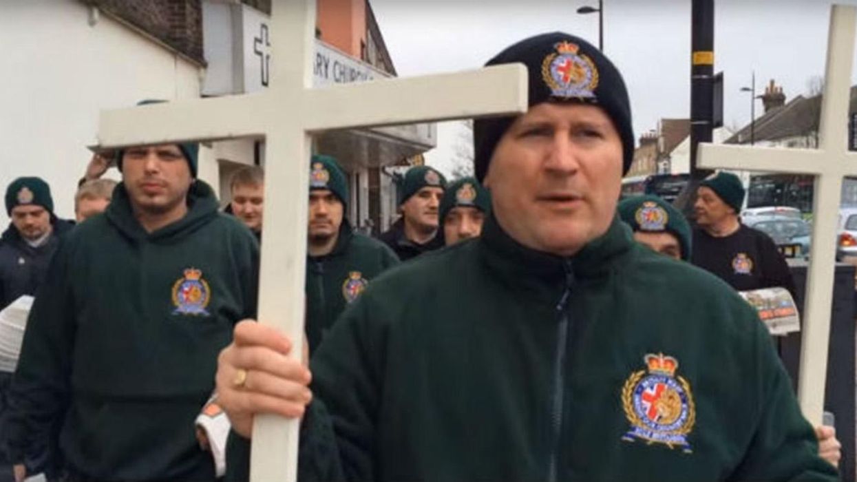Picture: Britain First/YouTube/Screengrab