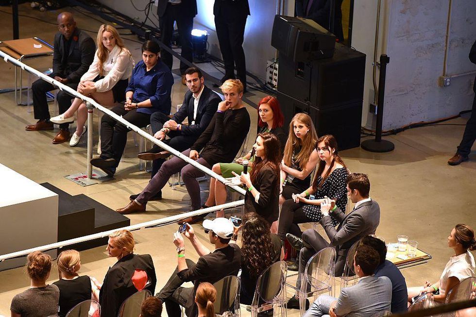 Picture: Chrissy Chambers asks Hillary Clinton how she will help stop revenge porn on the internet