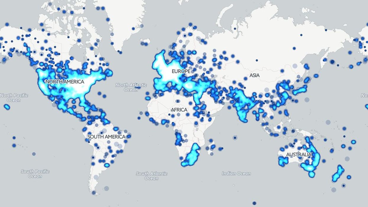 (Picture: GDELT Project/Carto DB