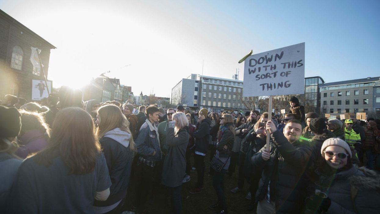 Picture: HALLDOR KOLBEINS/AFP/Getty Images
