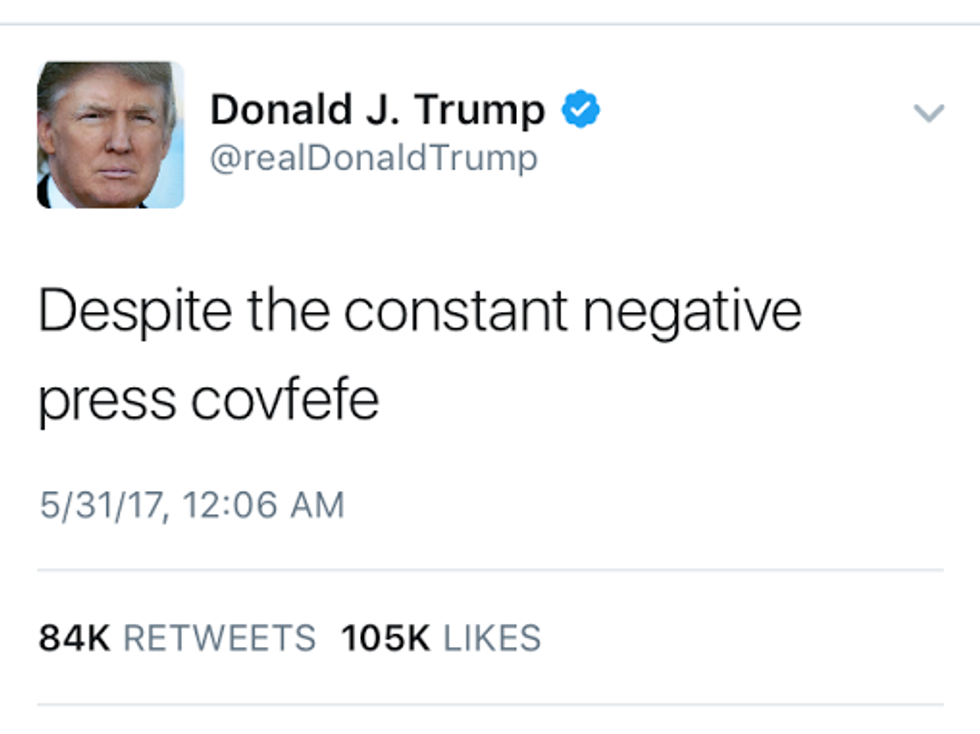 Picture: @realDonaldTrump/Twitter screenshot