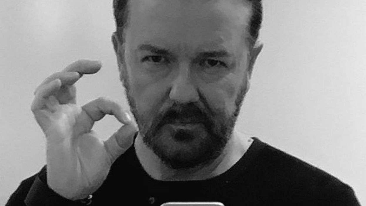 Picture: Ricky Gervais/Twitter