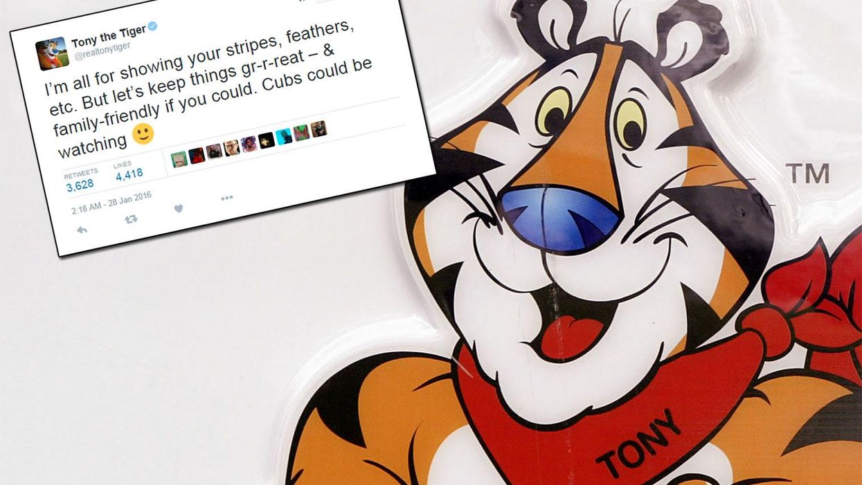 (Picture: Scott Olson/Getty Images/Twitter