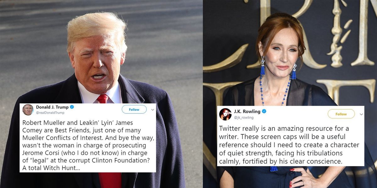 This J.K. Rowling tweet about Trump really has it all, including