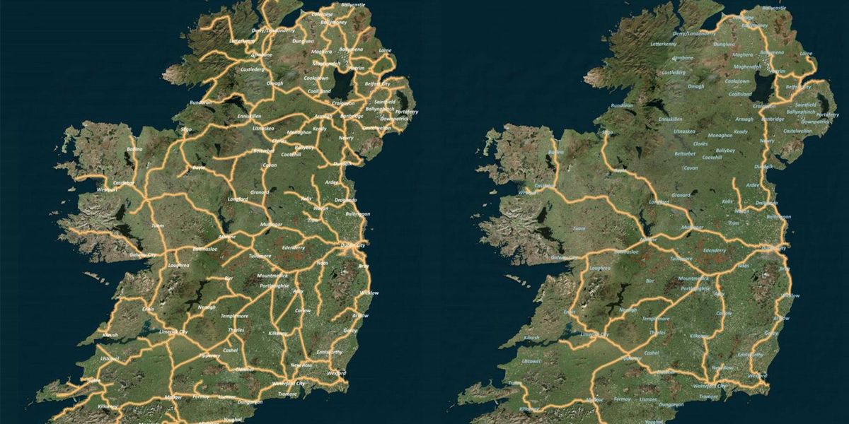 Old Railway Map Of Ireland Viral Map Shows Ireland'S Train Network Is Now Worse Than It Was 100 Years Ago | Indy100 | Indy100 Old Railway Map Of Ireland Viral Map Shows Ireland'S Train Network Is Now Worse Than It Was 100 Years Ago | Indy100 | Indy100
