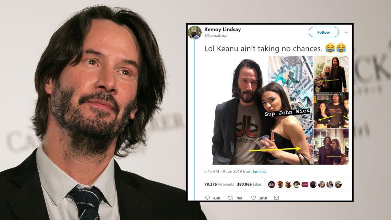 Keanu Reeves Disapproving Keanu Reeves fans are loving his respectful behaviour towards women ...
