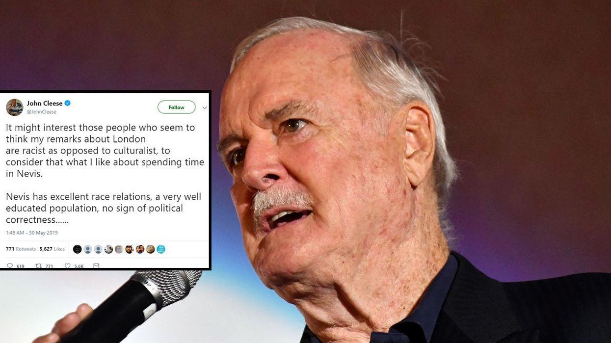 John Cleese Tweets John Cleese tweet: Actor defends saying London 'not an English city ...