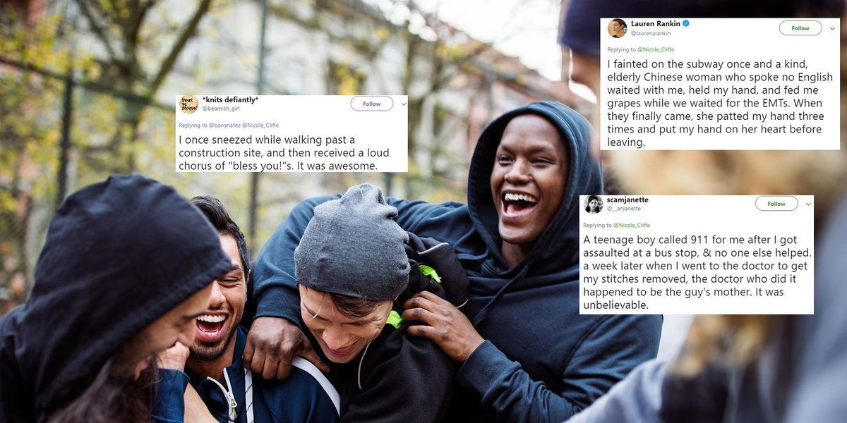 Examples Of Strangers These stories about acts of kindness from strangers will restore your ...