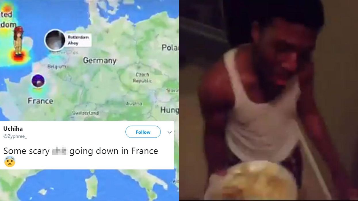 People have turned Snapchat maps into the most hilarious meme | indy100 |  indy100