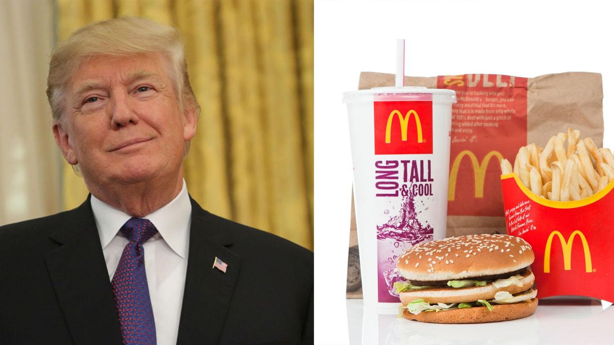 We finally know approximately how much McDonald's Trump eats | indy100 |  indy100