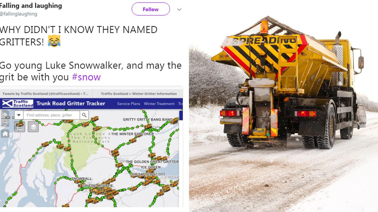 All of the funniest gritter names in Scotland, mapped indy100 indy100