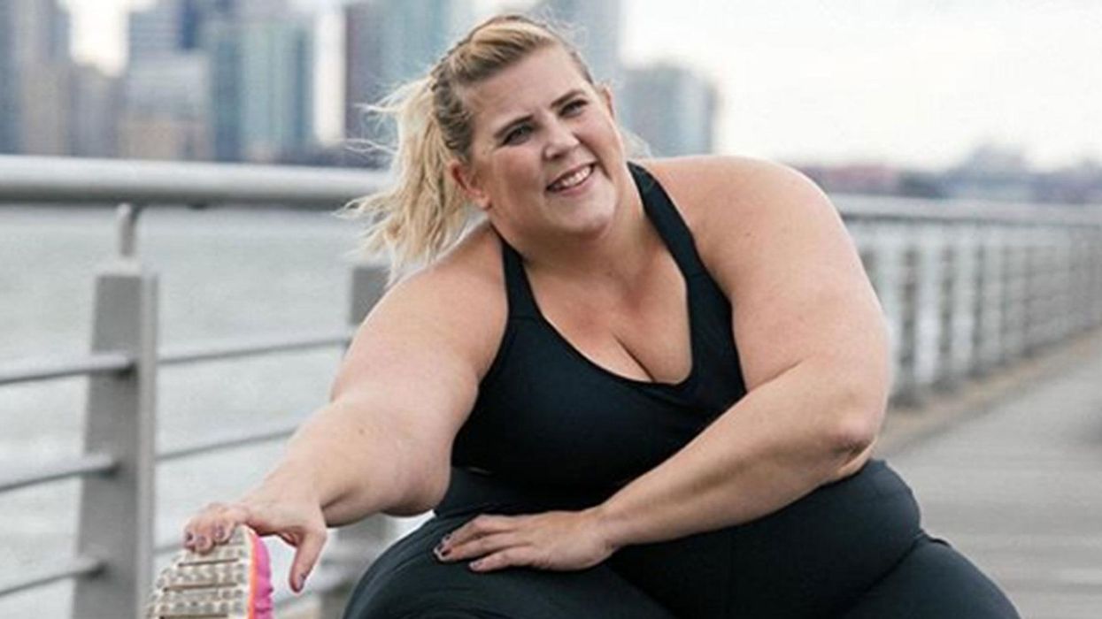 This fitness brand had the perfect response to their plus-size model  getting fat-shamed, indy100