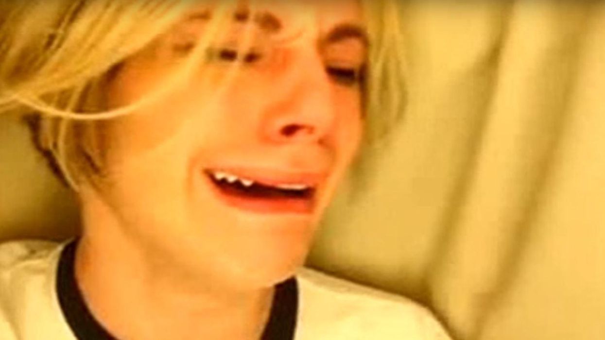 This is what the guy from the 'Leave Britney Alone' video looks like