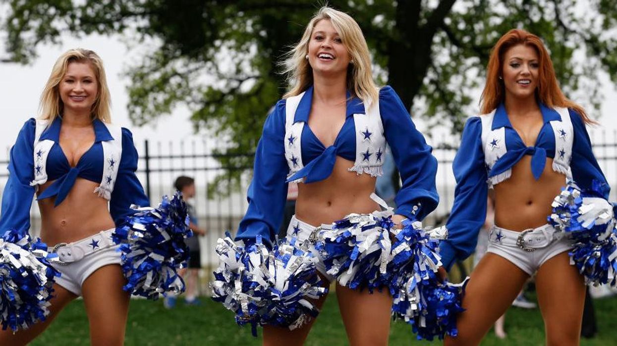 The is dallas cheerleader? old cowboys how oldest 