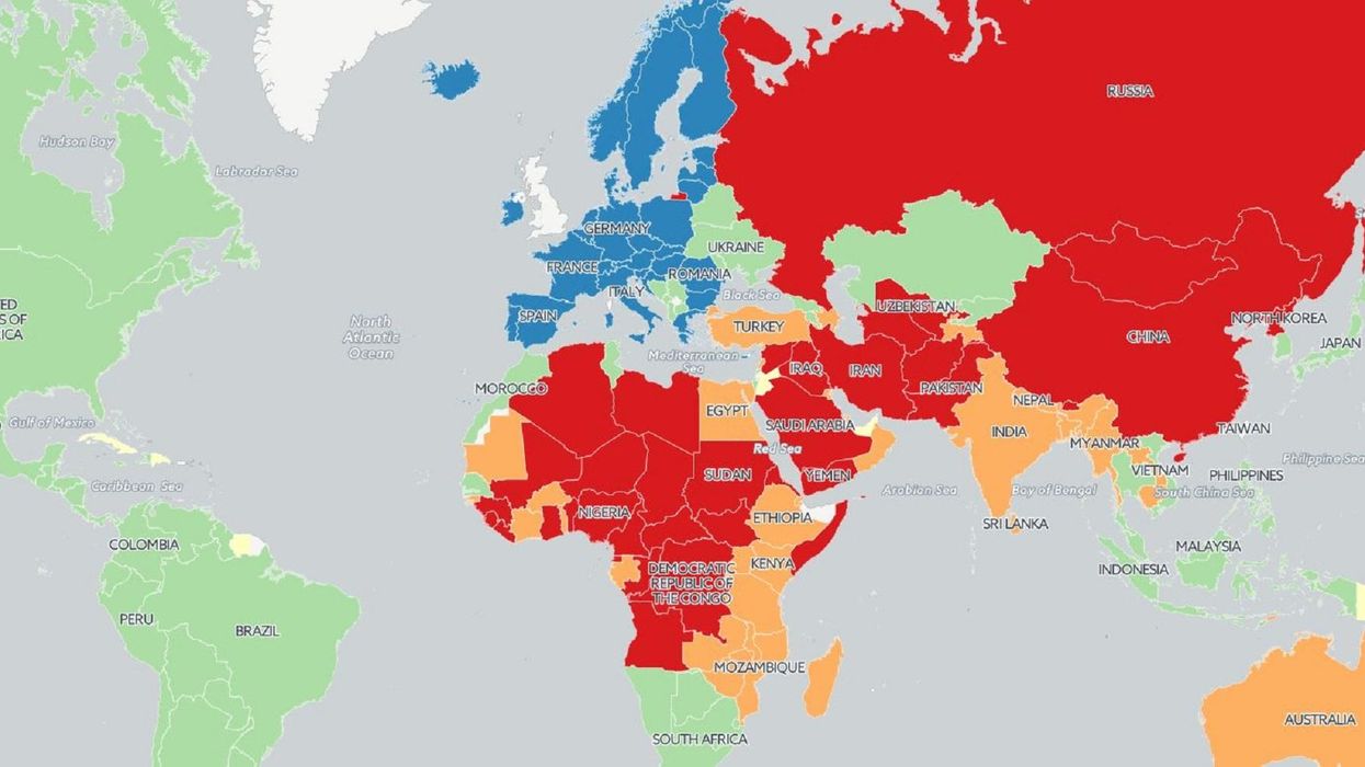 These are the 173 countries British people can travel to Visa free