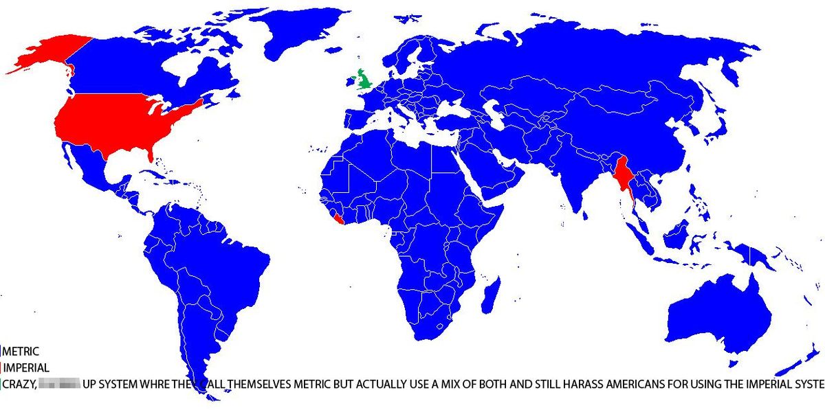 What Countries Use The Imperial System What Countries Use The Imperial System