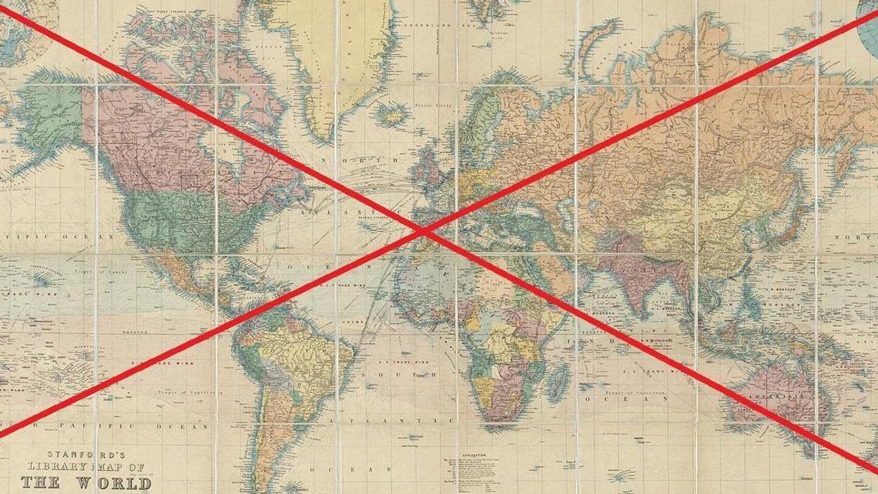 The map of the world is completely wrong | indy100 | indy100