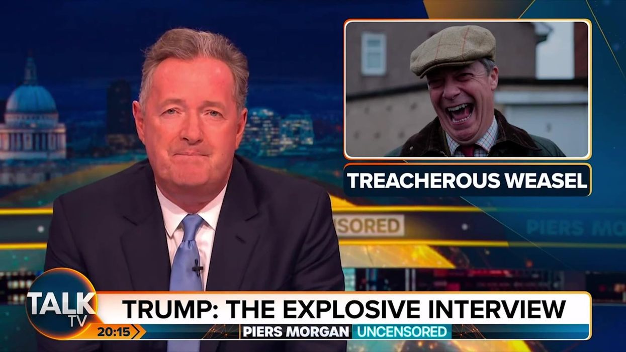 Piers Morgan tells Nigel Farage 'karma's a b**ch' after new show beats GB News in ratings