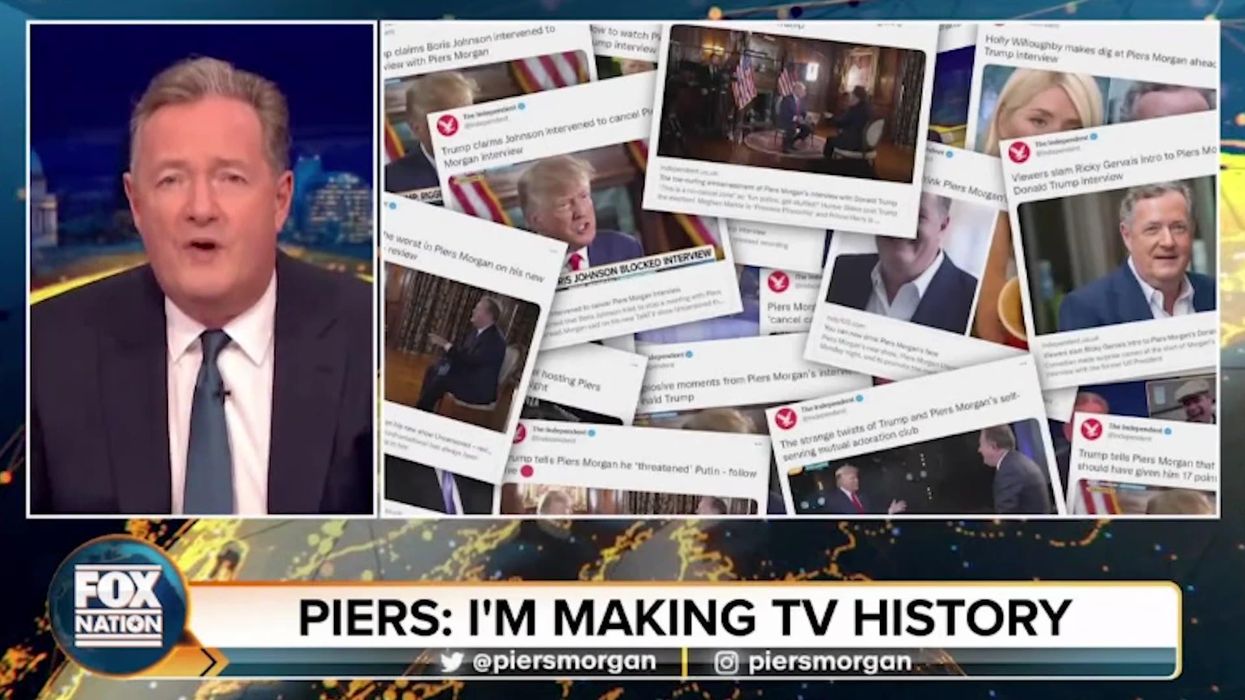 The intro to Piers Morgan's new show couldn't be more Alan Partridge if it tried