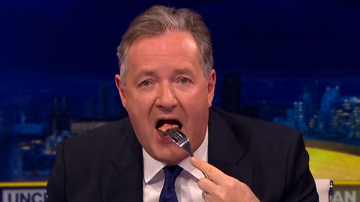 Piers Morgan posts raunchy photos of his wife amid claims he fancies Meghan Markle