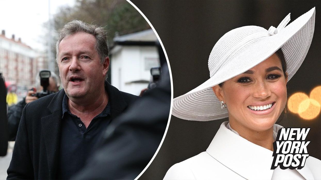 Piers Morgan tries to own Meghan Markle with least self-aware tweet ever