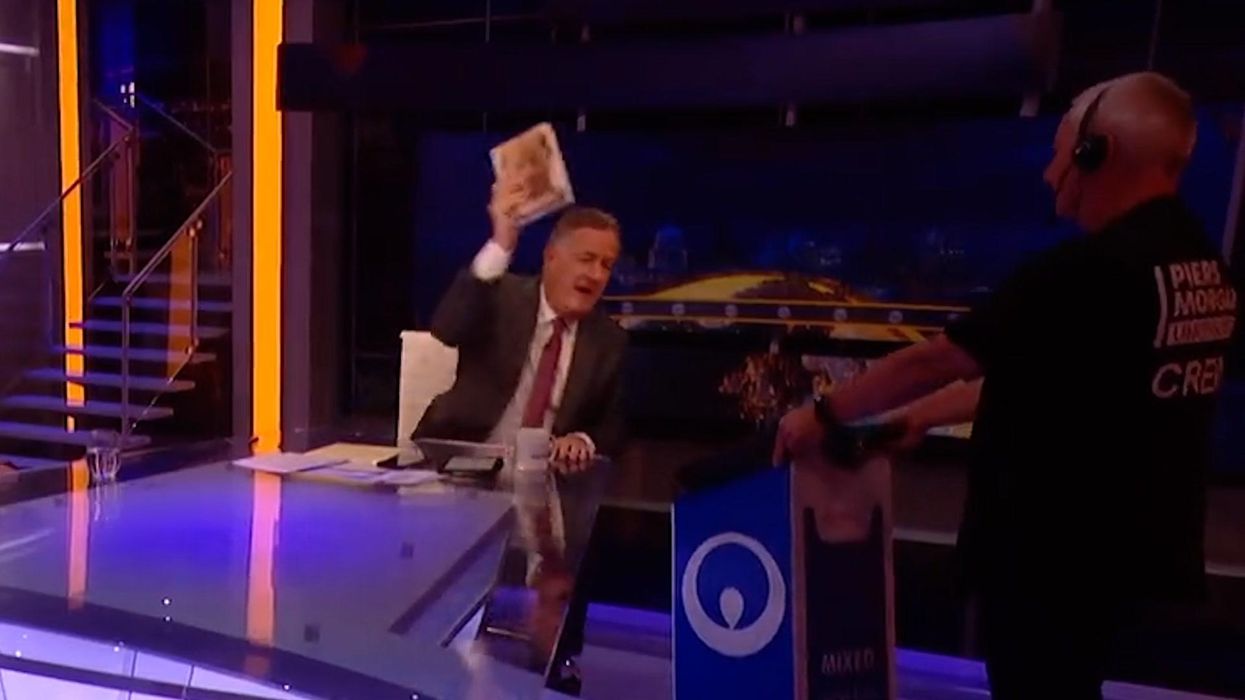 Piers Morgan announces he's become a father again but everyone’s distracted by his 'footwear’