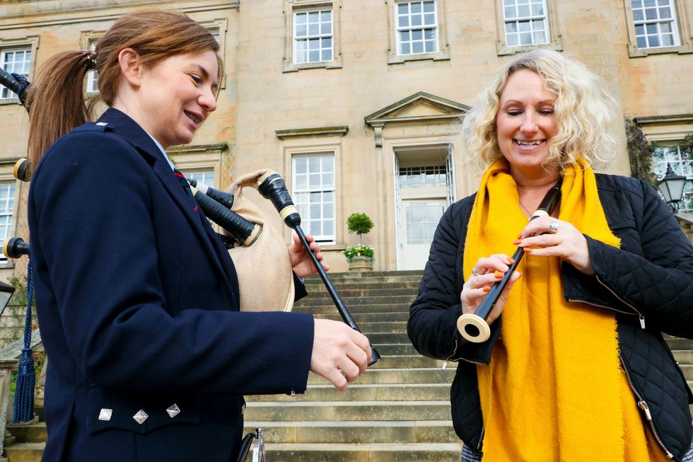 Piping For Health will offer participants an introduction to playing the chanter and bagpipes, breathing techniques, chair yoga, hand reflexology among other therapies