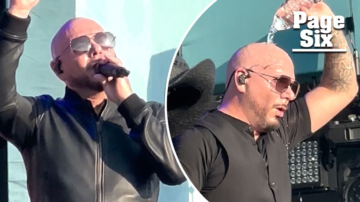 Pitbull being wholesome on stage has sparked a Mr Worldwide movement - and it's too sweet